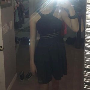Black formal dress